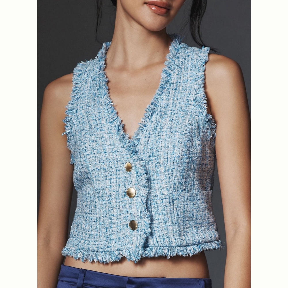 Maeve Tweed Vest